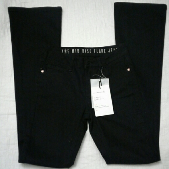 NWT Mid Rise Flare Jean - Picture 3 of 5